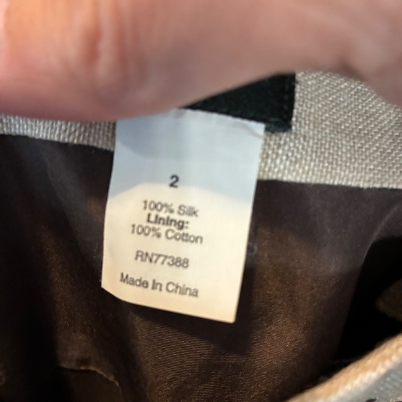 J.Crew Chocolate Brown Silk Linen Babydoll Dress Size 2 | Talitha Short Mini - Picture 3 of 6